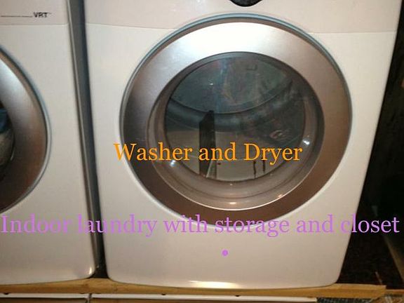 Indoor Laundry with Storage