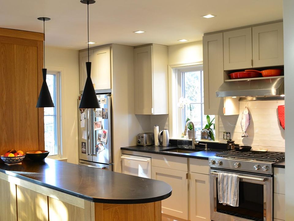 Fully renovated open layout kitchen