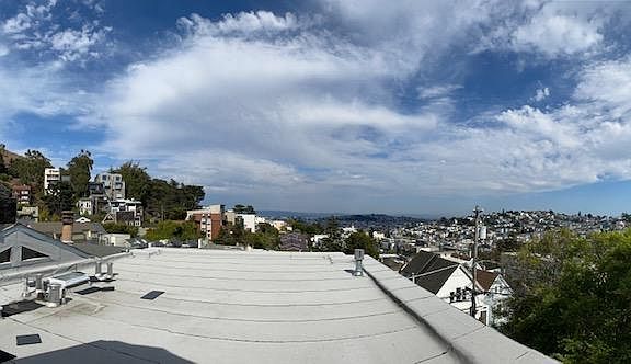View from Living room, Lots of light