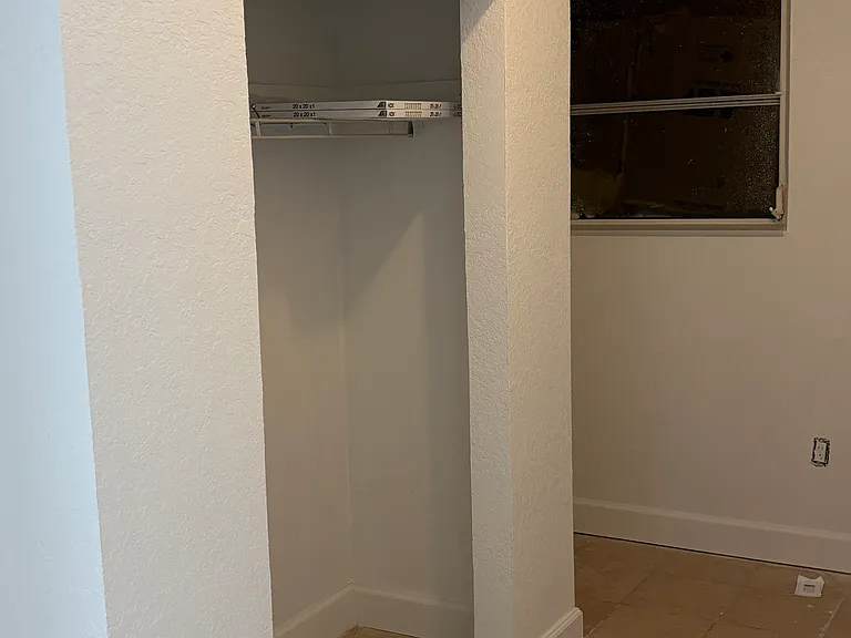 closet in garage
