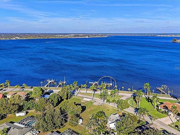 aerial view of property