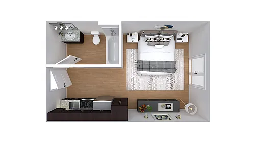 Floor plan Micro Type B