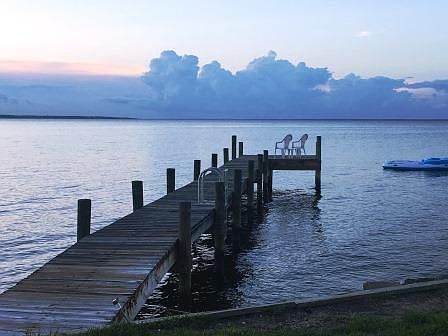 Excellent fishing, sunbathing and swimming pier. Ideal for