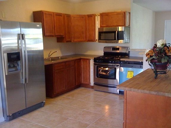 new SS kitchen in all properties
