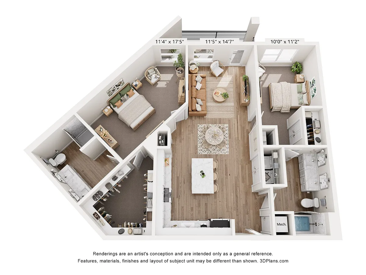 Floor plan B1