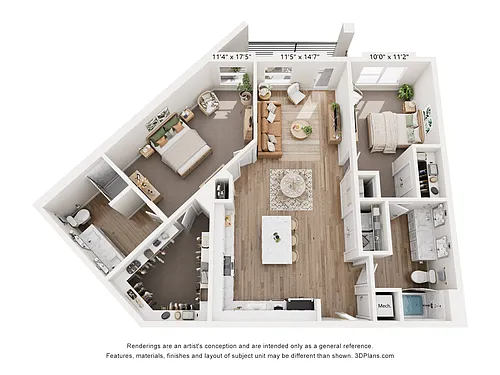 Floor plan B1