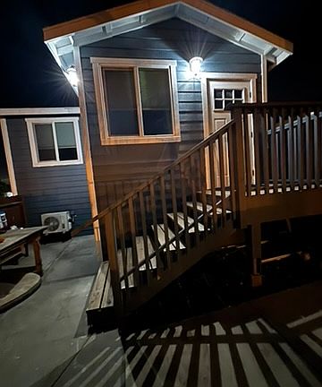 Private one-bedroom, above the garage ADU.
