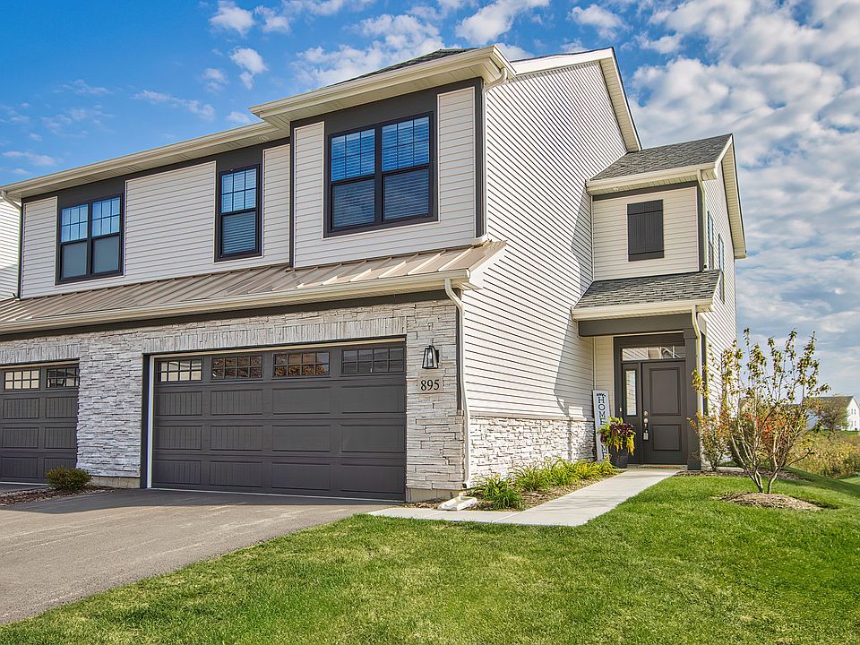 The Conservancy at Gilberts Beautiful Townhome Elevation