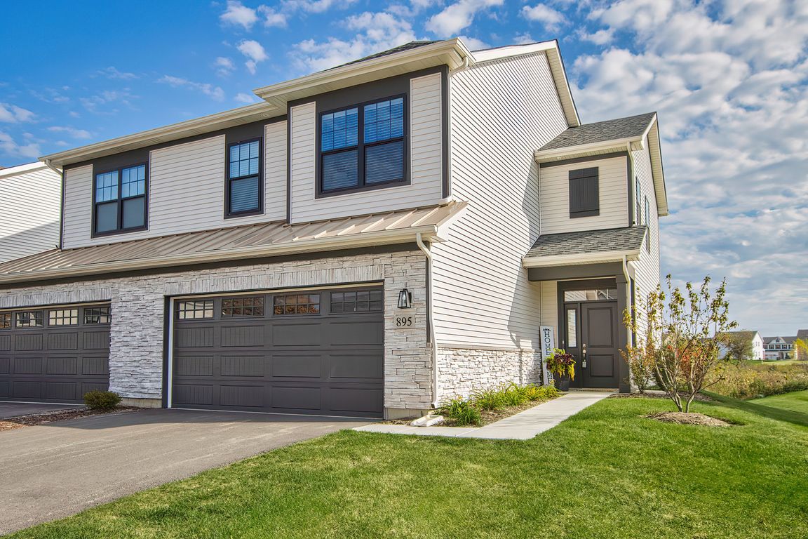 The Conservancy at Gilberts Beautiful Townhome Elevation