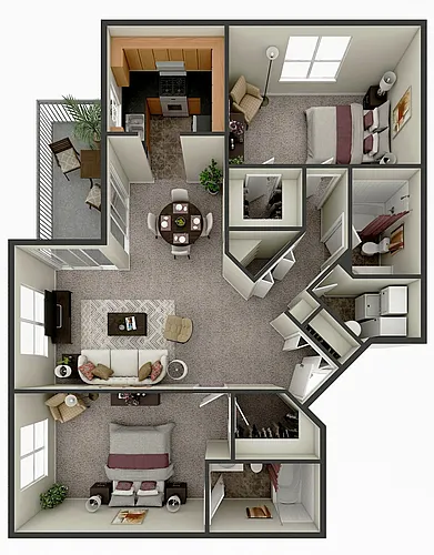 Floor plan Seagull