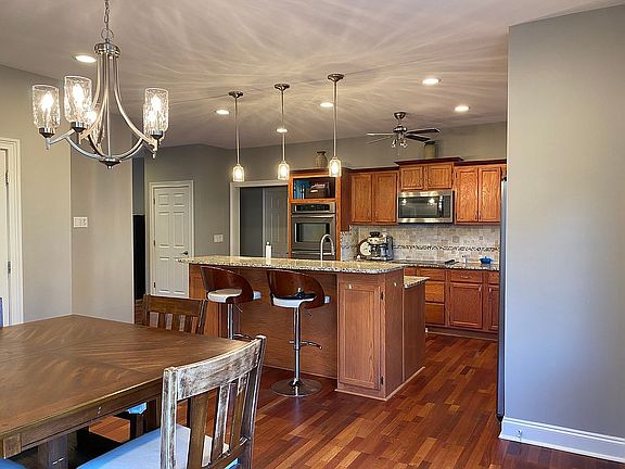 dining looking into kitchen