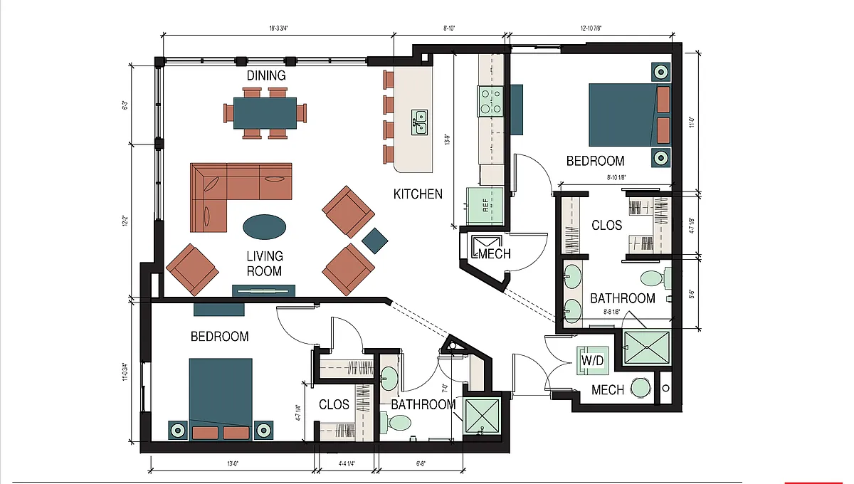Floor plan Laurentian