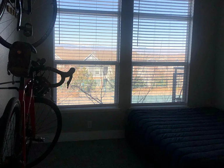 View of the mountains from the second bedroom