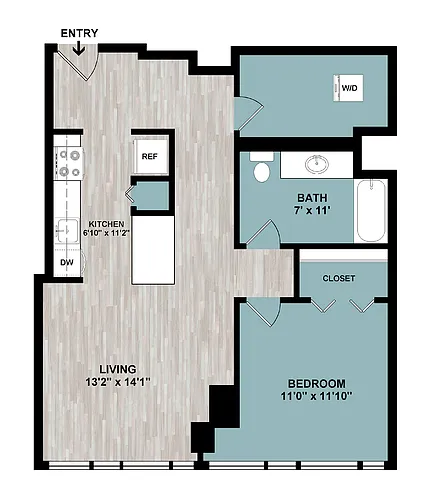 Floor plan A6