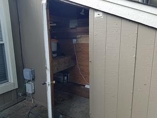 out door utility closet