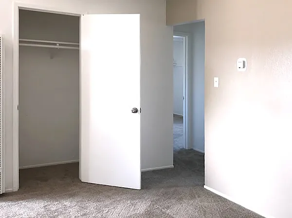 Storage/coat closet in living room