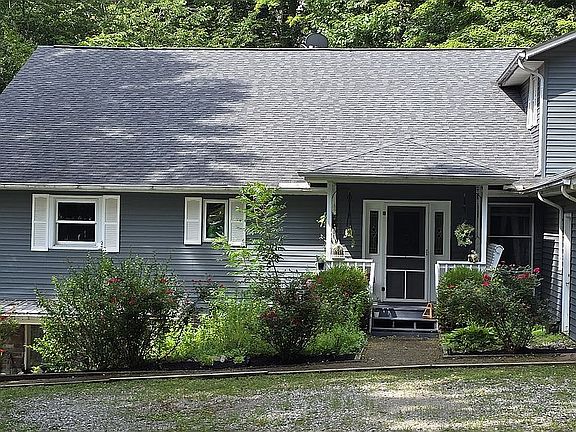 Front of house and porch