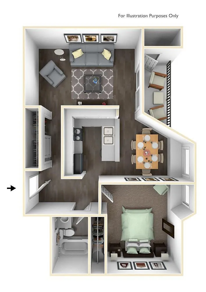 Floor plan Clackamas