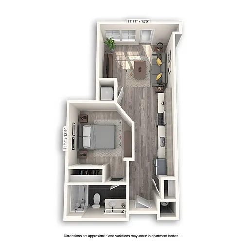 Floor plan Washington Platinum