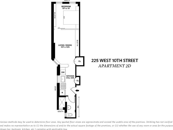 2nd image of 225 W 10th St APT 2D