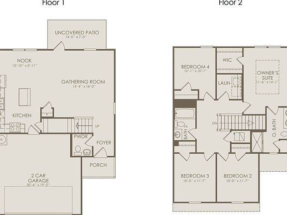 The Pierce Floor Plan