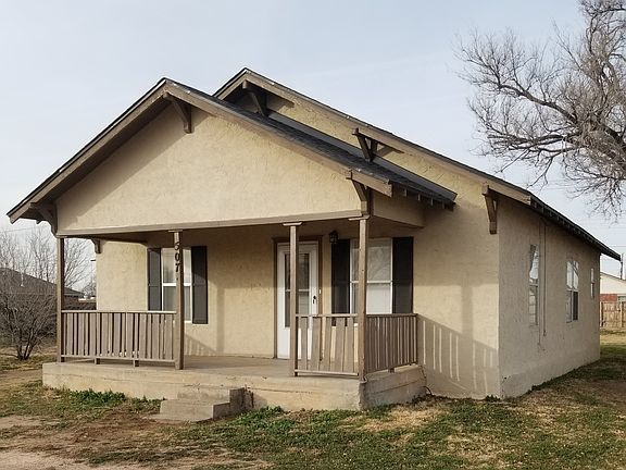 Front of the house looking at the south and east side.