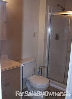 Bathroom : Completely renovated bathroom with all new fixtures and 36" walk in shower.