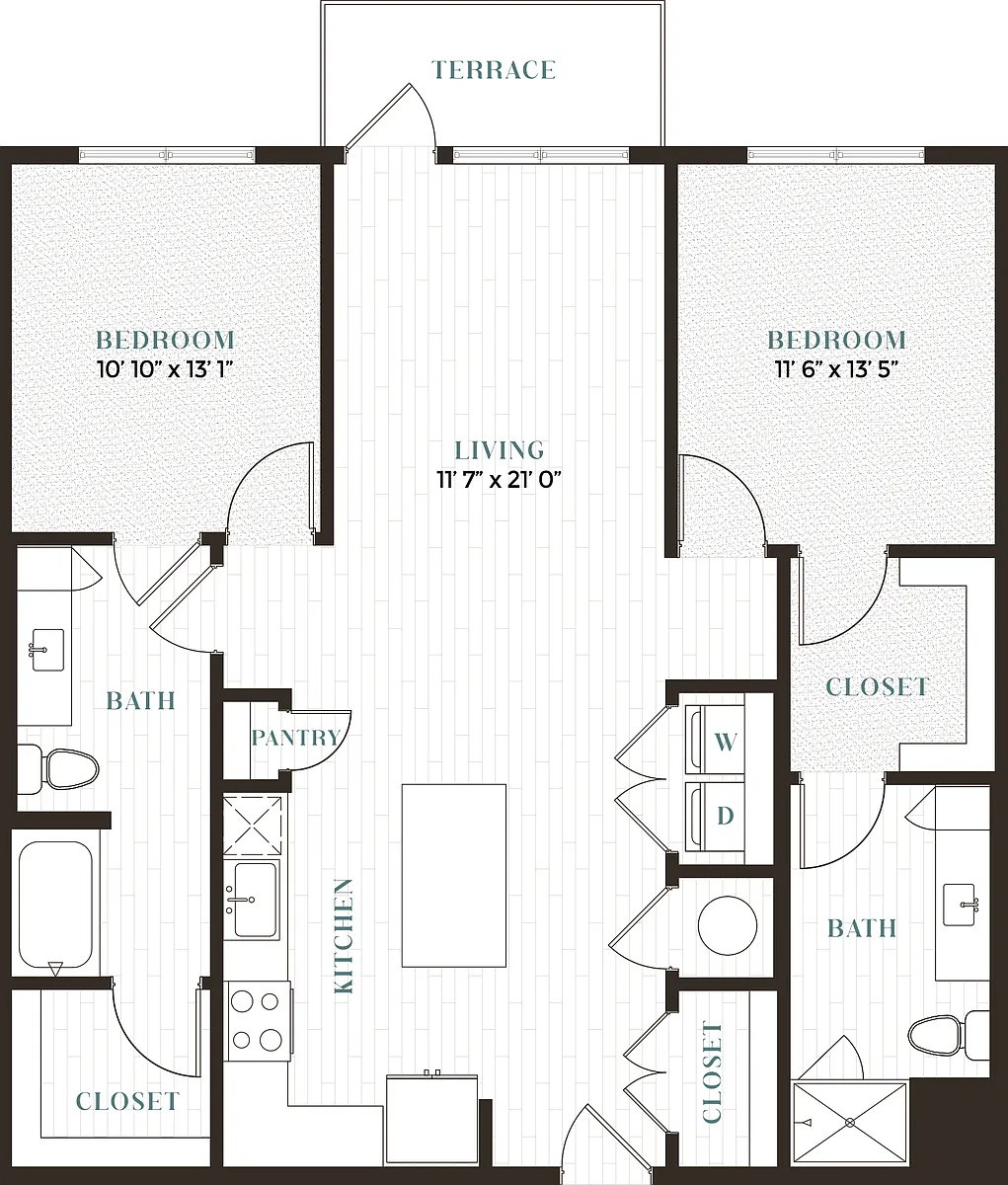 Floor plan B3