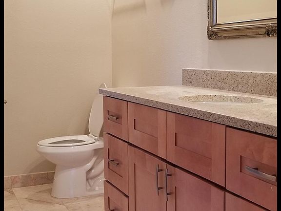 Upgrated master bathroom: ceramic tile floor & shower