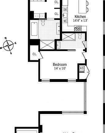 2nd image of 135 W 4th St APT 2E