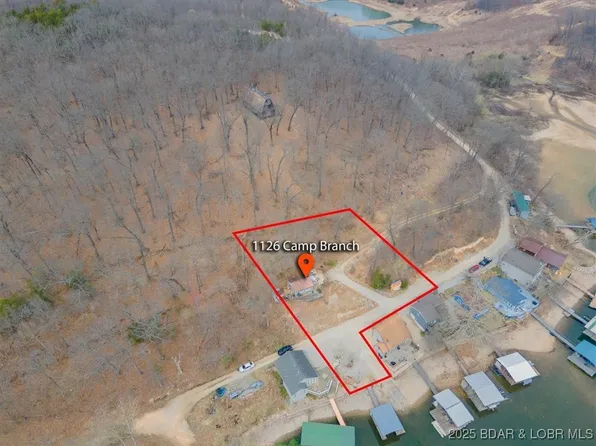 1126 & Lot 55.001 Camp Branch Rd, Sunrise Beach, MO 65079
