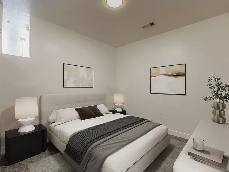Plan A3: elegant bedroom