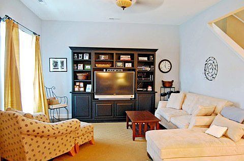 Living room with Custom Builtins