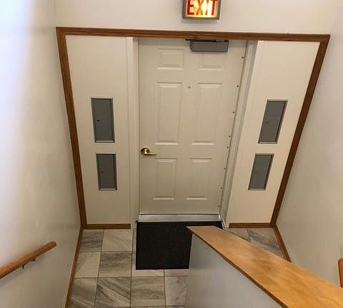 Inside of the front door entrance
