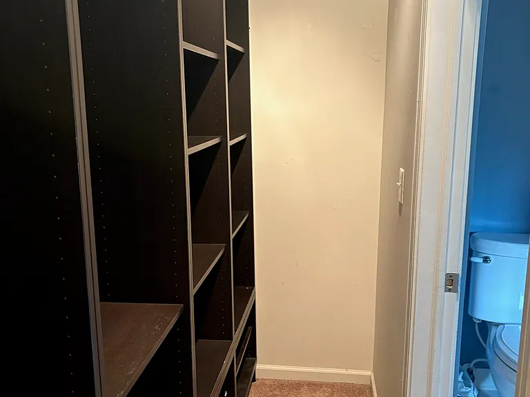 Primary closet