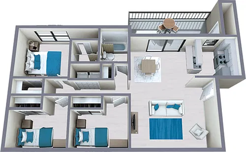 Floor plan C1 Silver