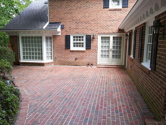 Beautiful brick patio