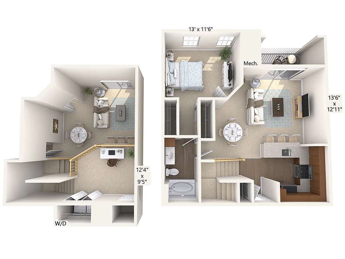 Floor plan A3L-H