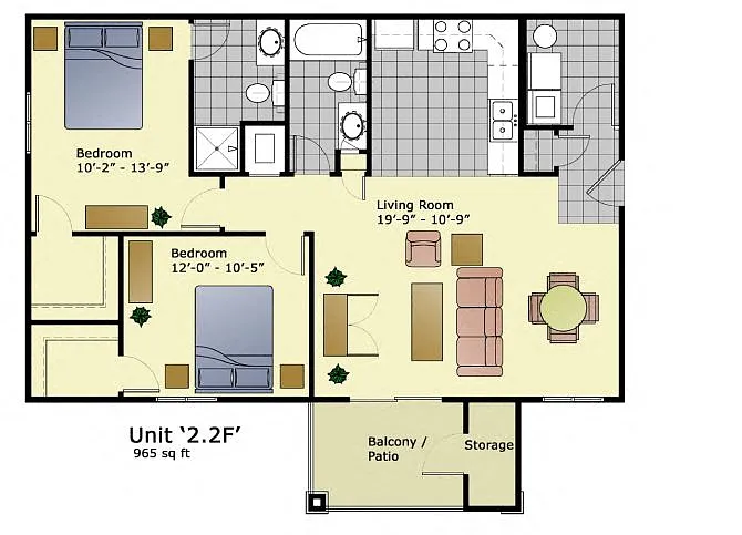 Floor plan 22F