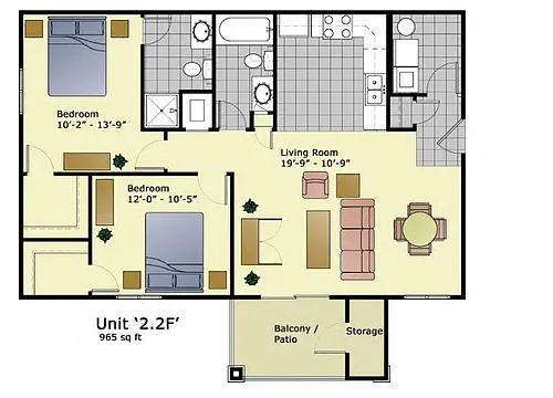 Floor plan 22F