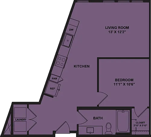 Floor plan A5a 120%