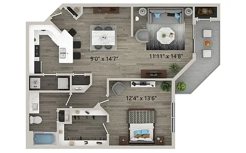Floor plan A4