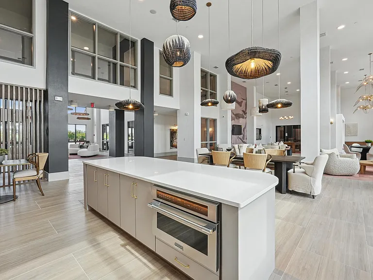 Clubhouse with Demonstration Kitchen & Lounge Areas