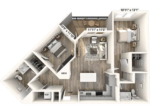 Floor plan BM06-1047sf