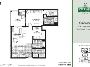 Oakwood Plan, Village Cooperative of Allen (Active Adults 62+), Allen, TX 75013