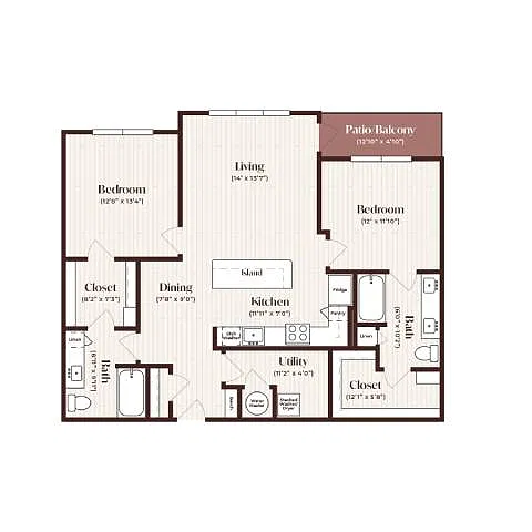 Floor plan B2
