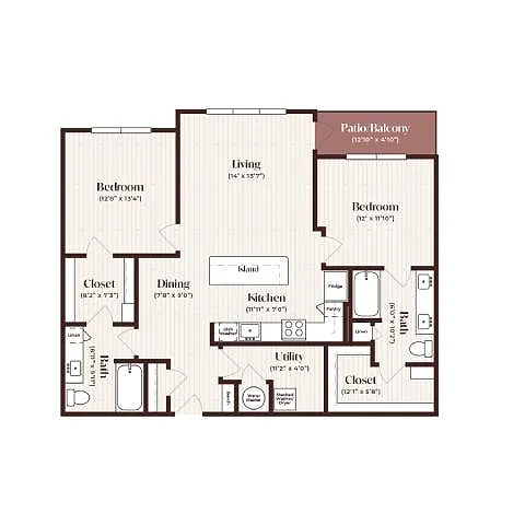 Floor plan B2