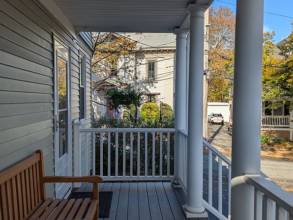 Back porch - left side