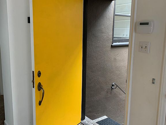 Newly renovated entry floors