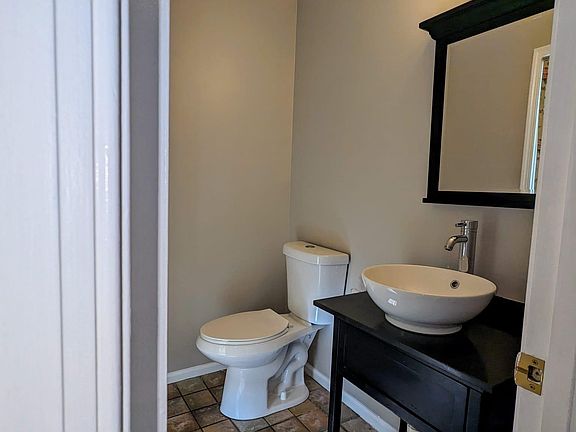 1/2 Bath on main floor